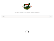 Tablet Screenshot of midwestathleticconference.com